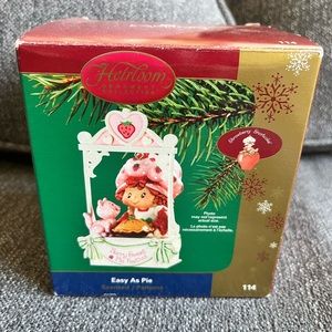 Carlton Cards heirloom ornament collection. Easy as pie